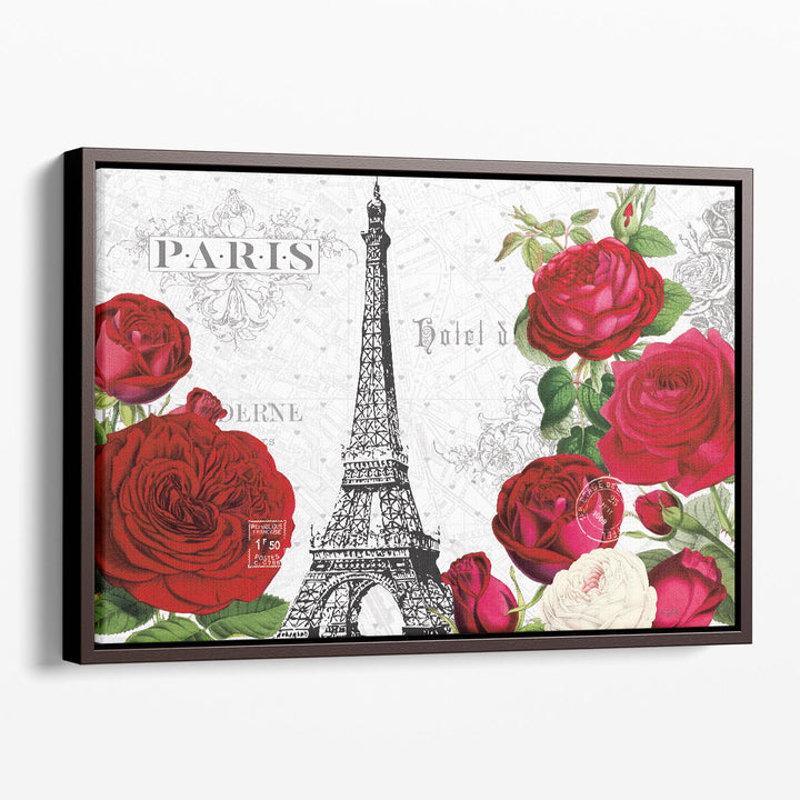 Rouge Paris I - Canvas Print Wall Art
