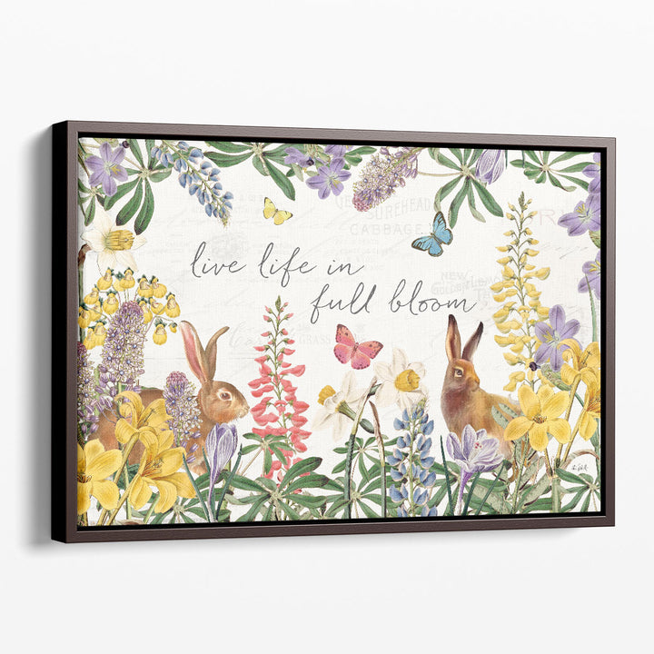 Easter Garden I - Canvas Print Wall Art