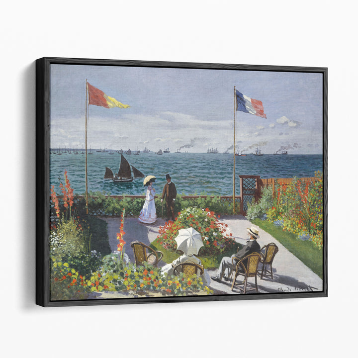 Garden at Sainte-Adresse - Canvas Print Wall Art