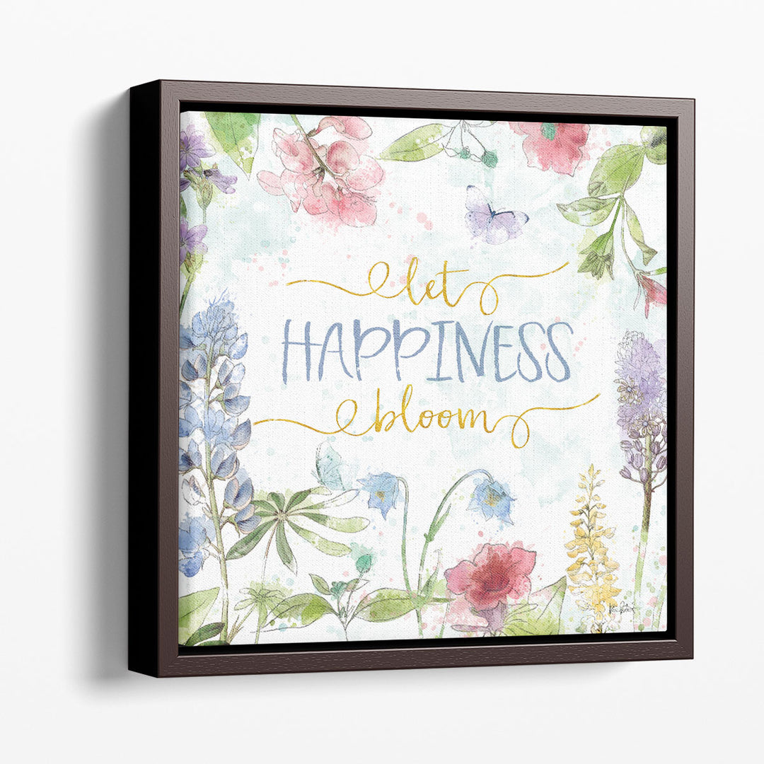 Spring Splash IV - Canvas Print Wall Art
