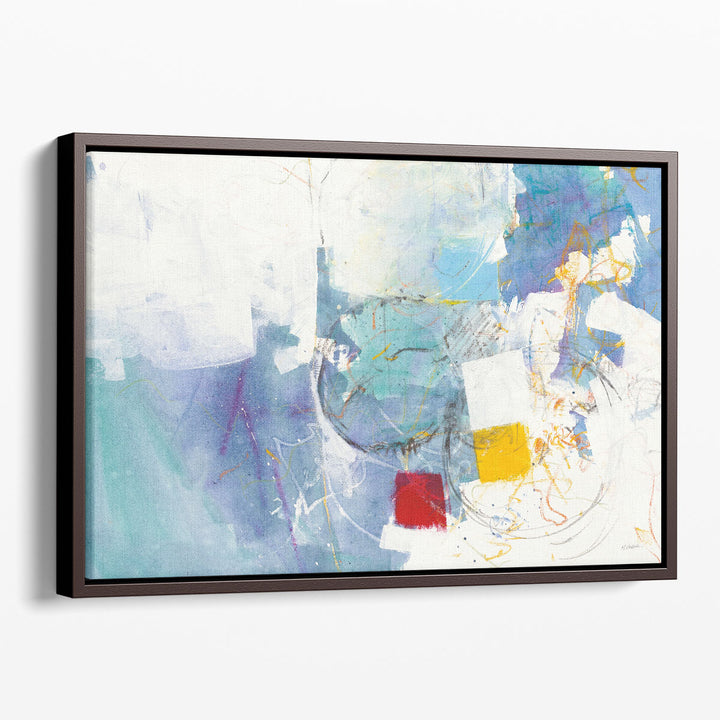 Abstract Impressionist Art Prints textured flourish