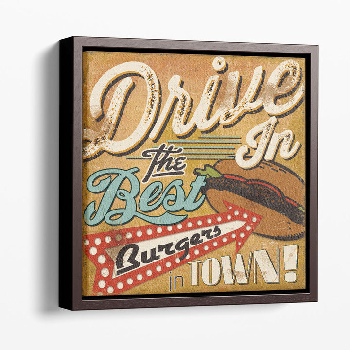 Vintage Diner Wall Decor retro booth view
