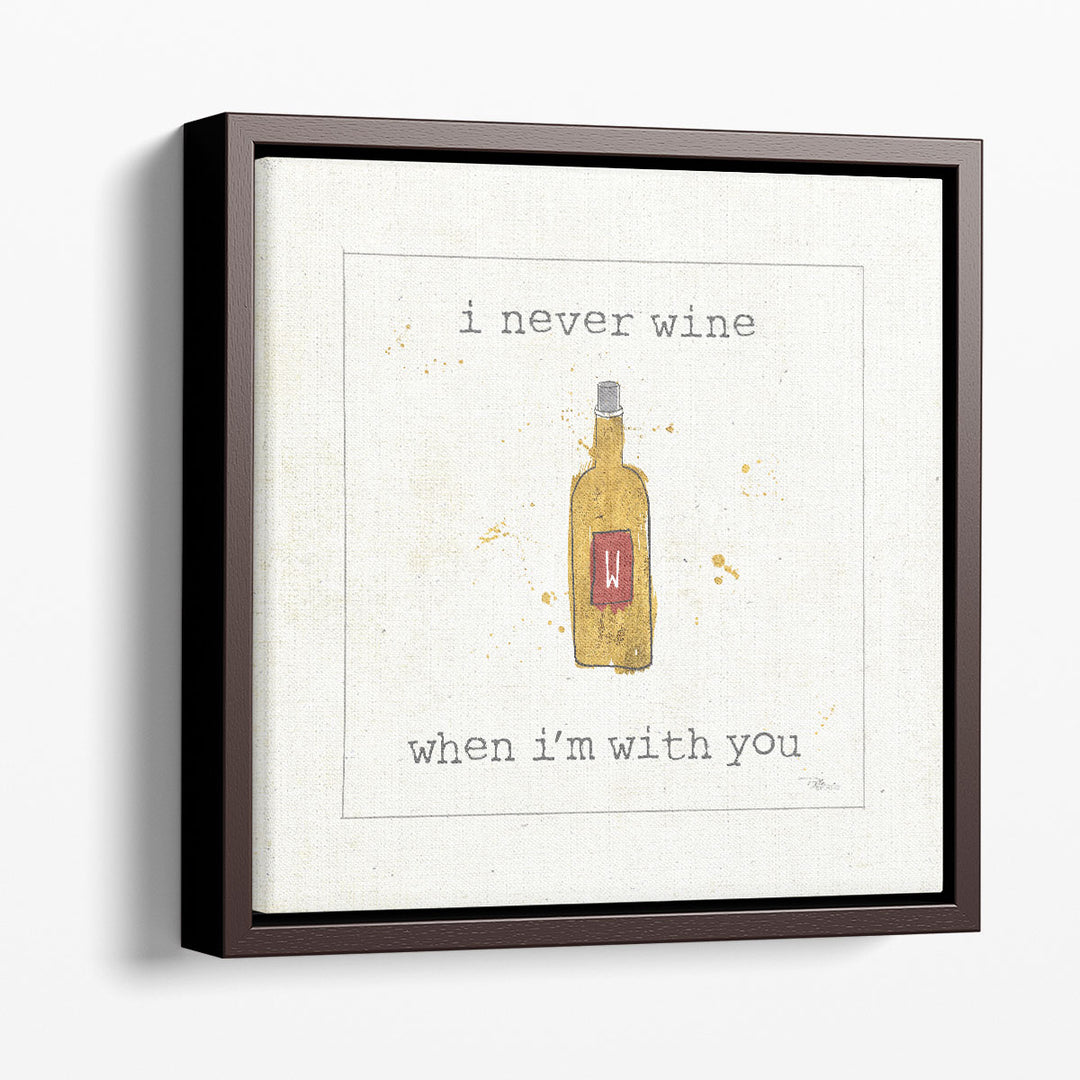 Humor Typography Wall Art – playful kitchen quote