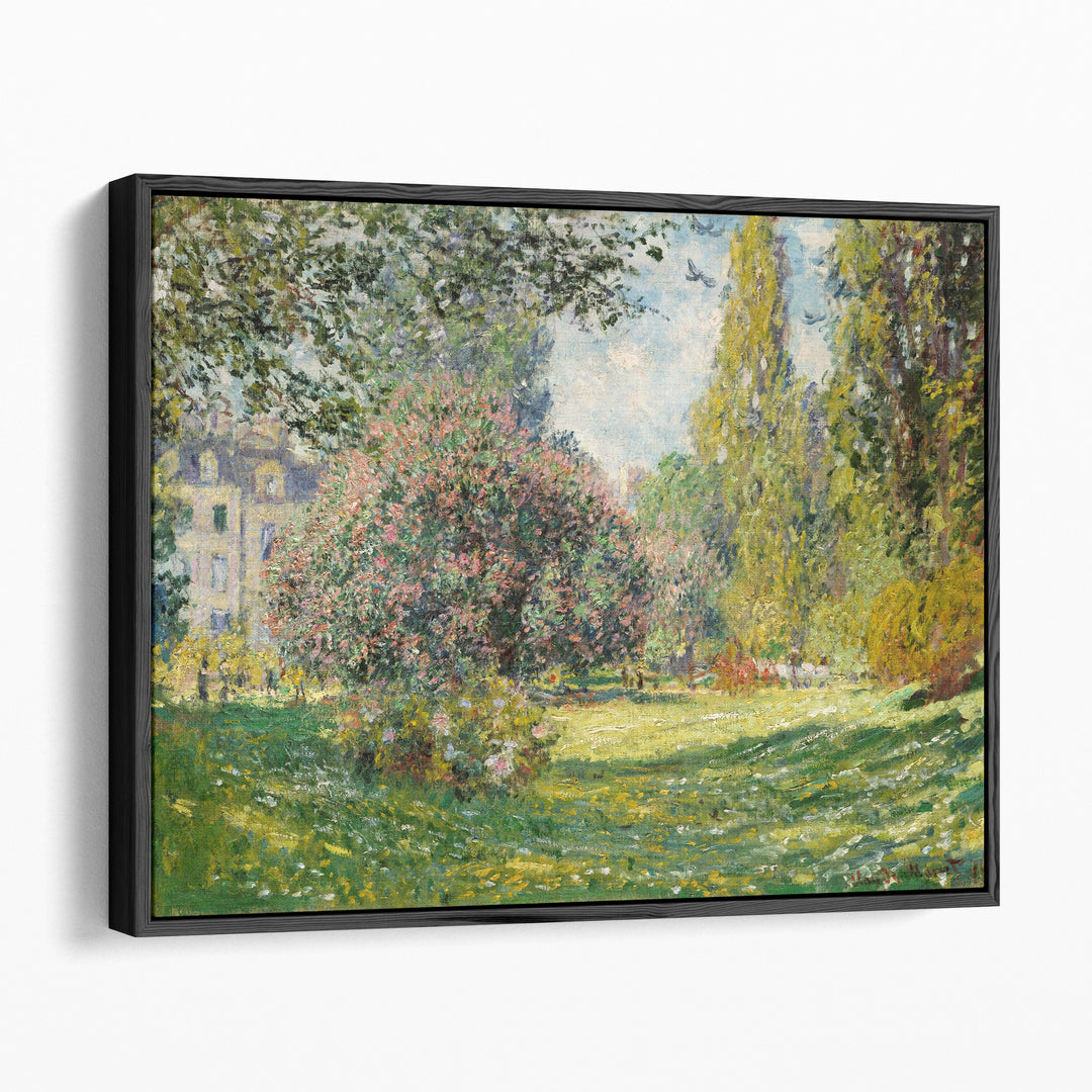 Landscape - The Parc Monceau, 1876 - Canvas Print Wall Art