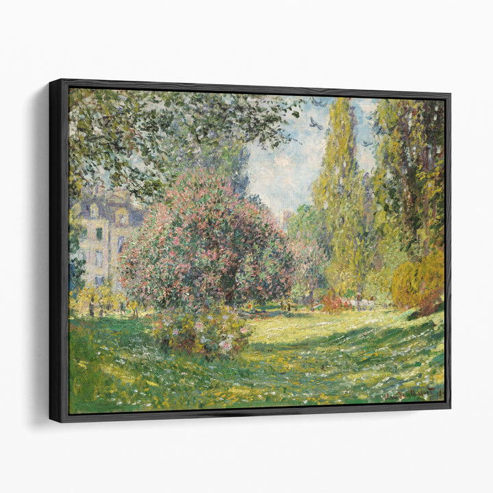 Landscape - The Parc Monceau, 1876 - Canvas Print Wall Art