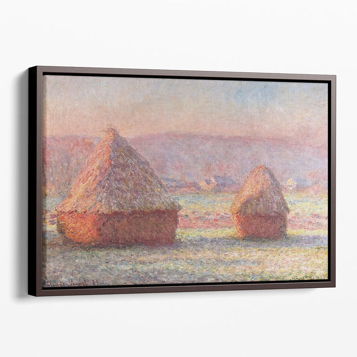 White Frost, Sunrise, 1889 - Canvas Print Wall Art