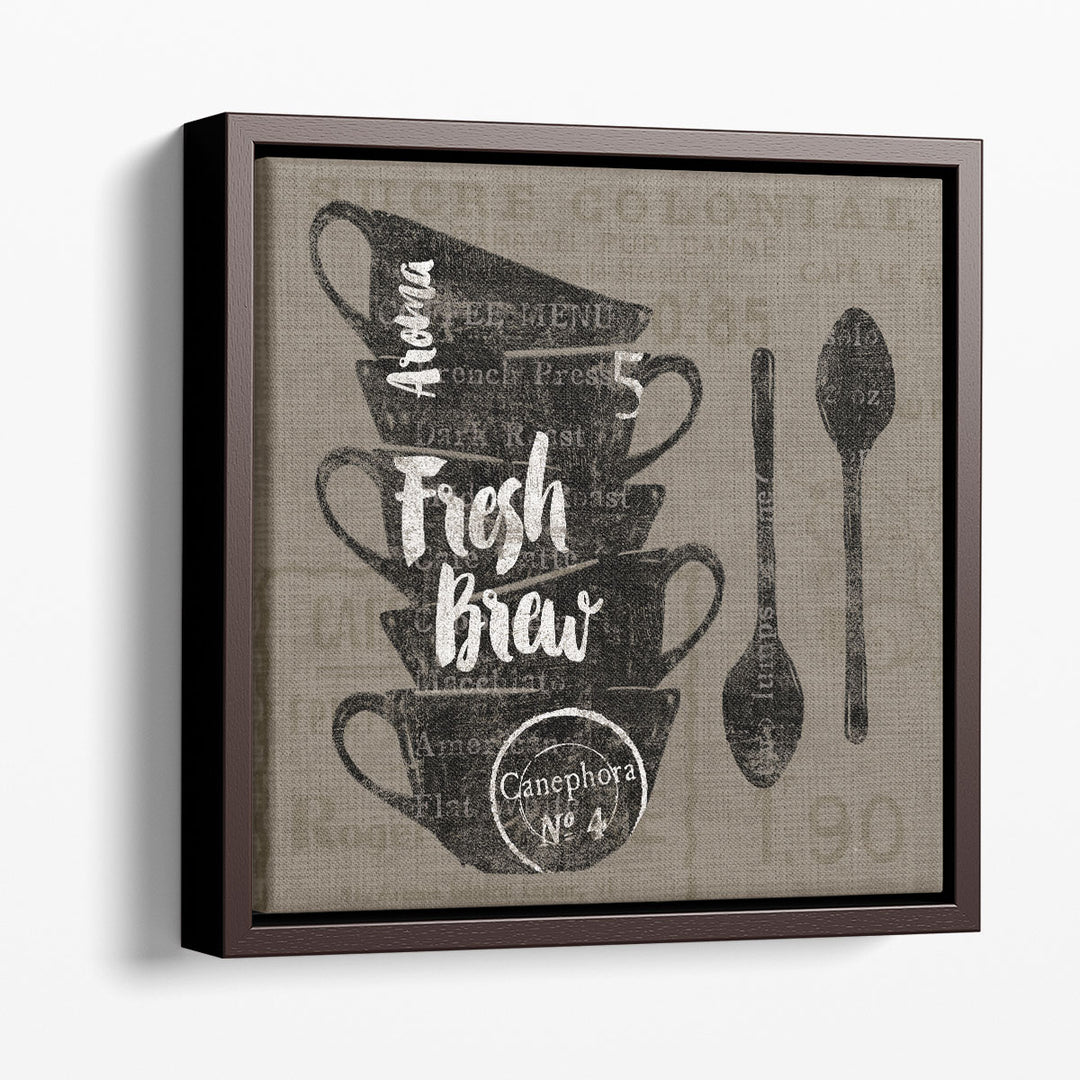 Bold Typography Wall Art – inspiring kitchen script