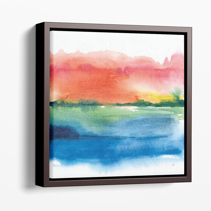 Jewel Waterway I - Canvas Print Wall Art