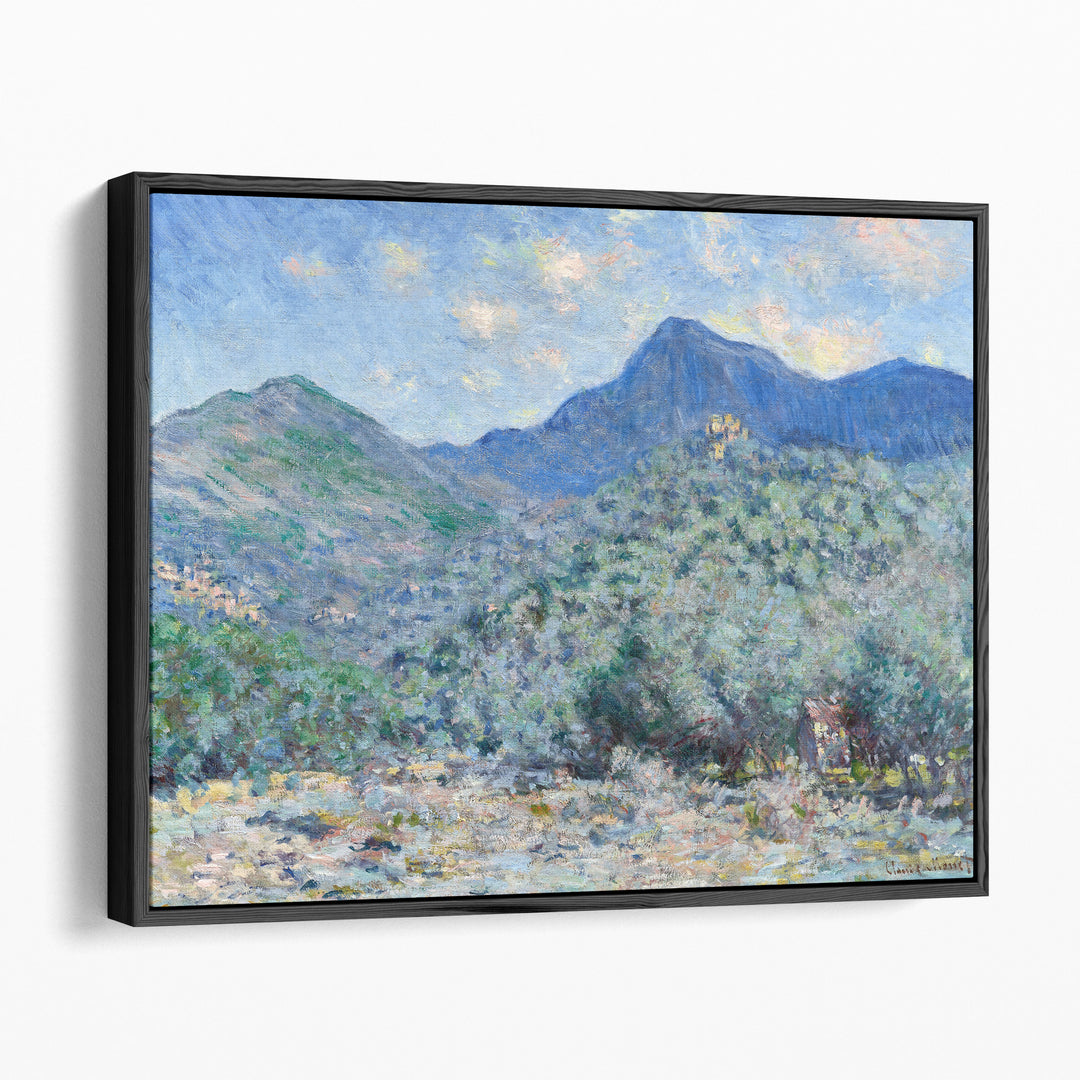 Scenic landscape art prints with greenery and sky