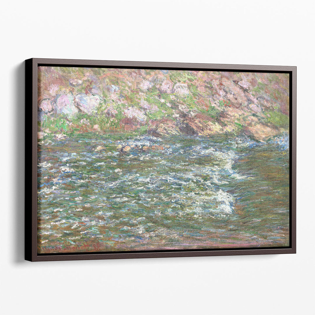 Rapids on the Petite Creuse at Fresselines, 1889 - Canvas Print Wall Art