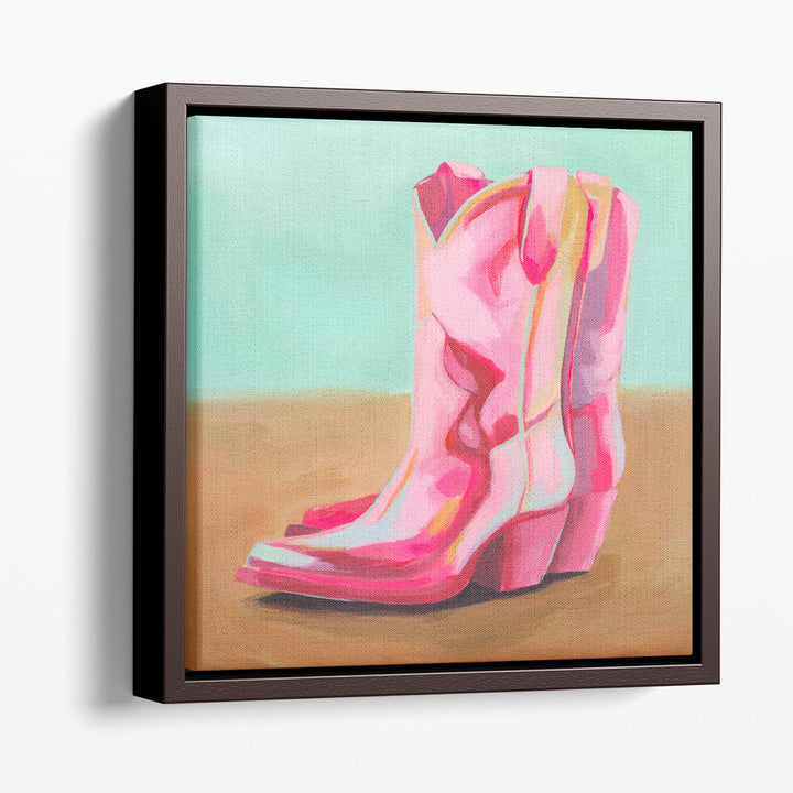 Cowboy Barbee II - Canvas Print Wall Art