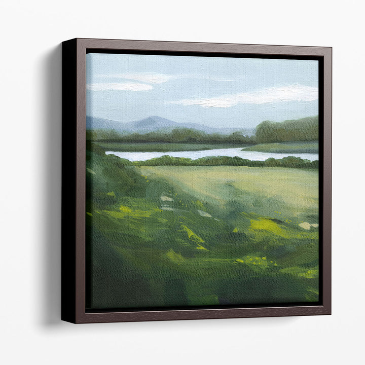 Large landscape canvas print for living room wall