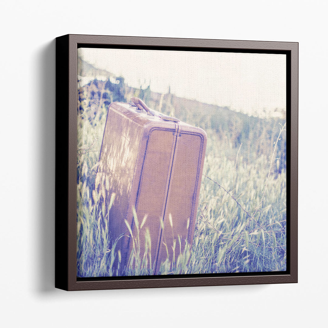 Countryside Travel Photograph misty dirt road morning