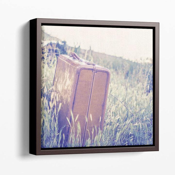Countryside Travel Photograph misty dirt road morning