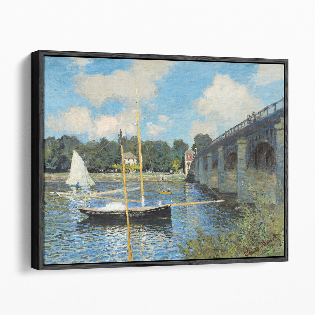 The Bridge at Argenteuil, 1874 - Canvas Print Wall Art