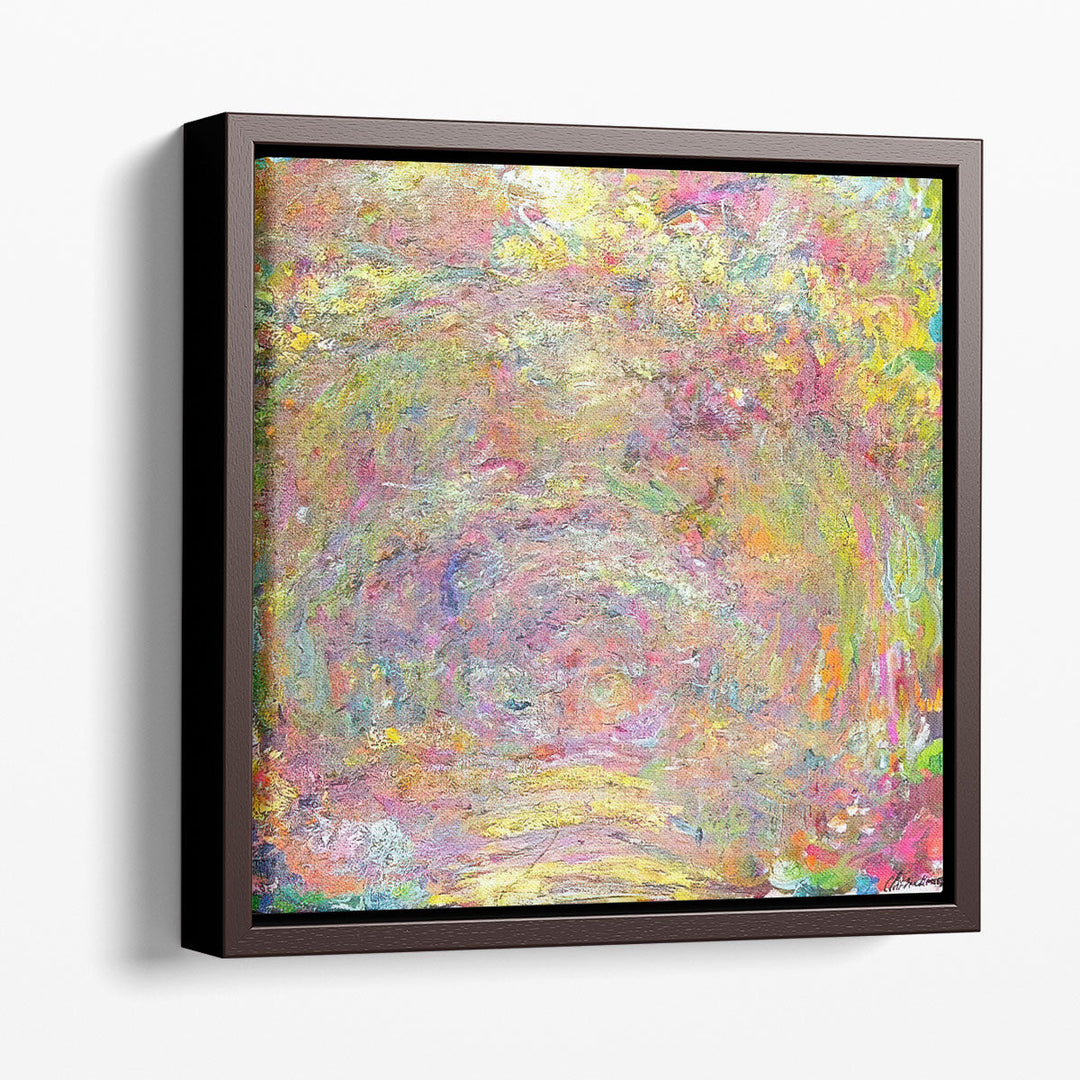 Path under the Rose Trellises, 1918 - 1924 - Canvas Print Wall Art