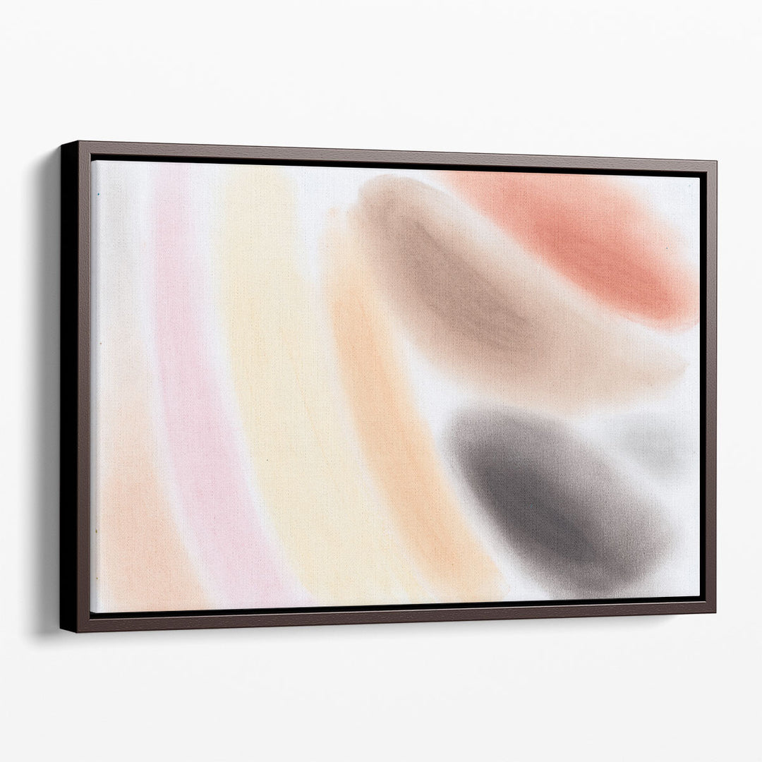 minimalist framed art serene line design