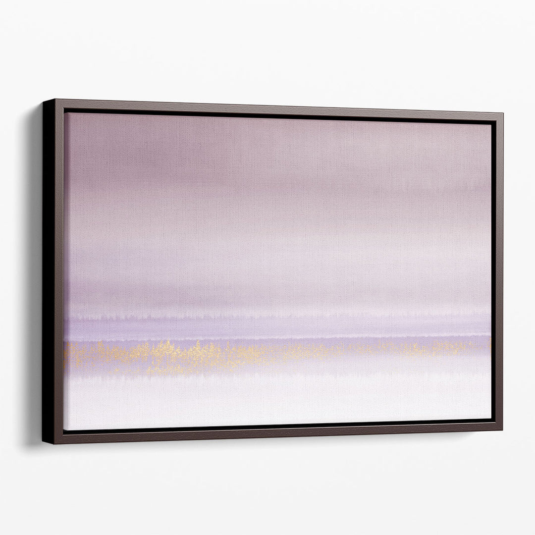 Modern lilac wall art soft pastel design