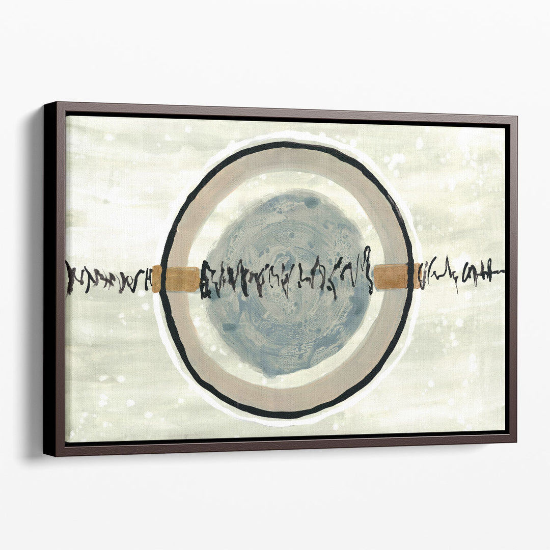 Minimalist geometric abstract art neutral tones