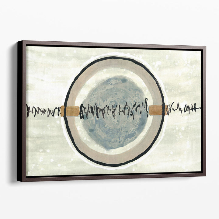 Minimalist geometric abstract art neutral tones