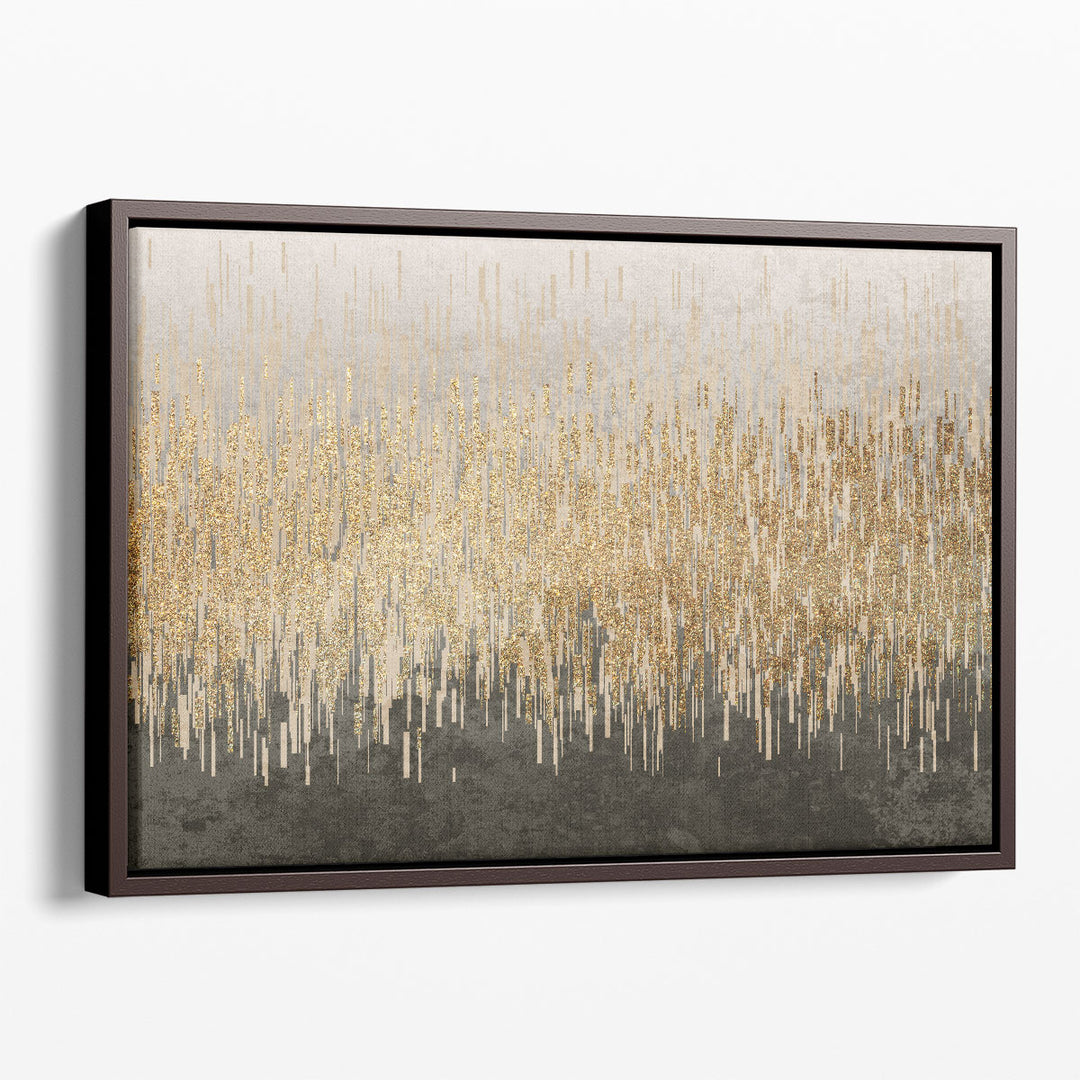 Abstract Canvas Wall Art flowing wave design