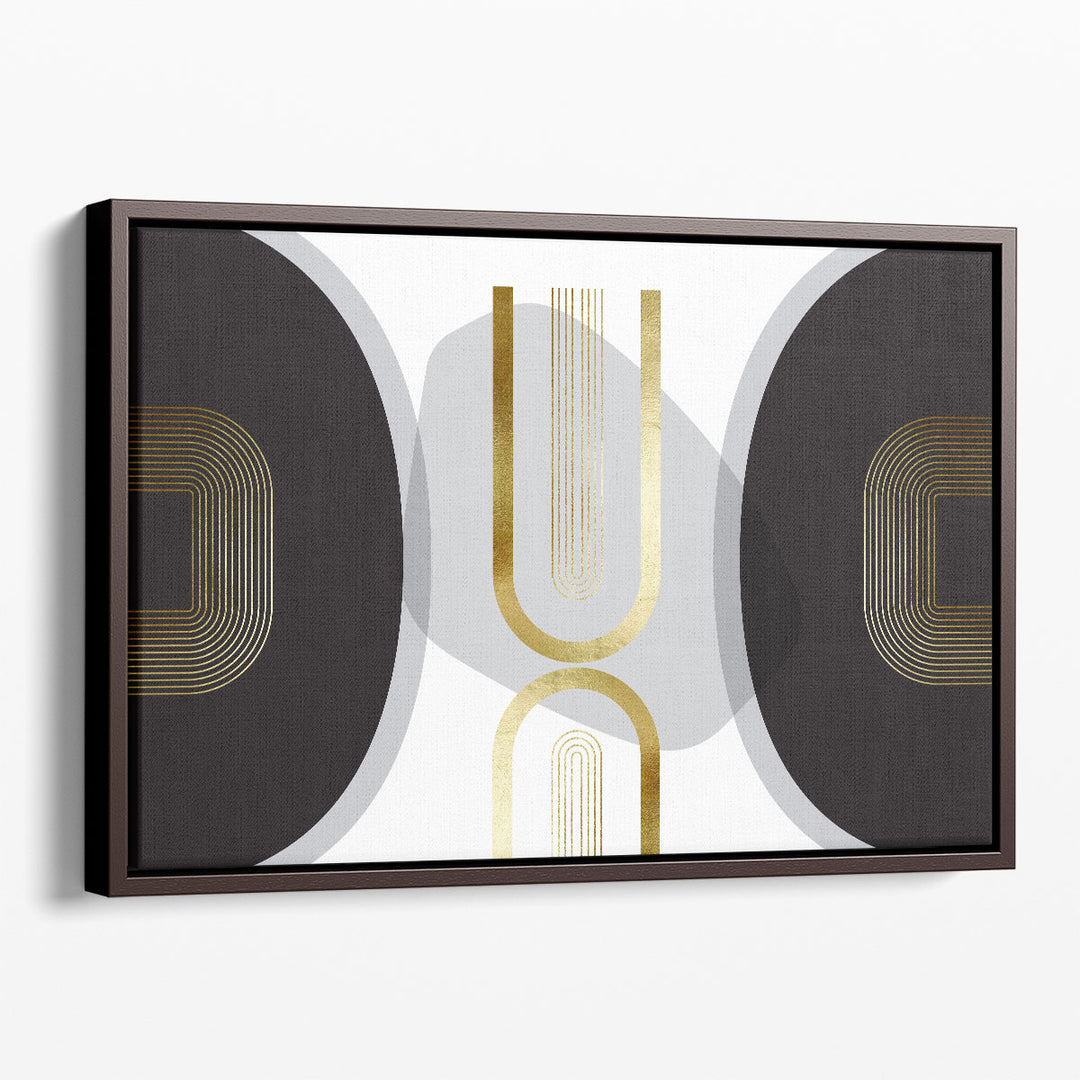 Geometric Abstract Wall Decor bold monochrome pattern