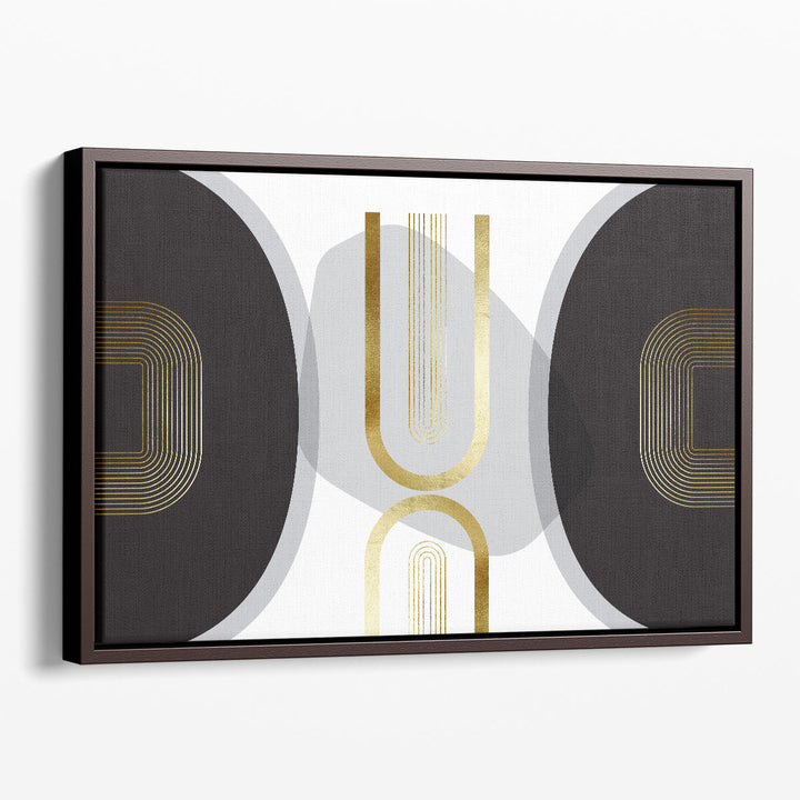 Geometric Abstract Wall Decor bold monochrome pattern
