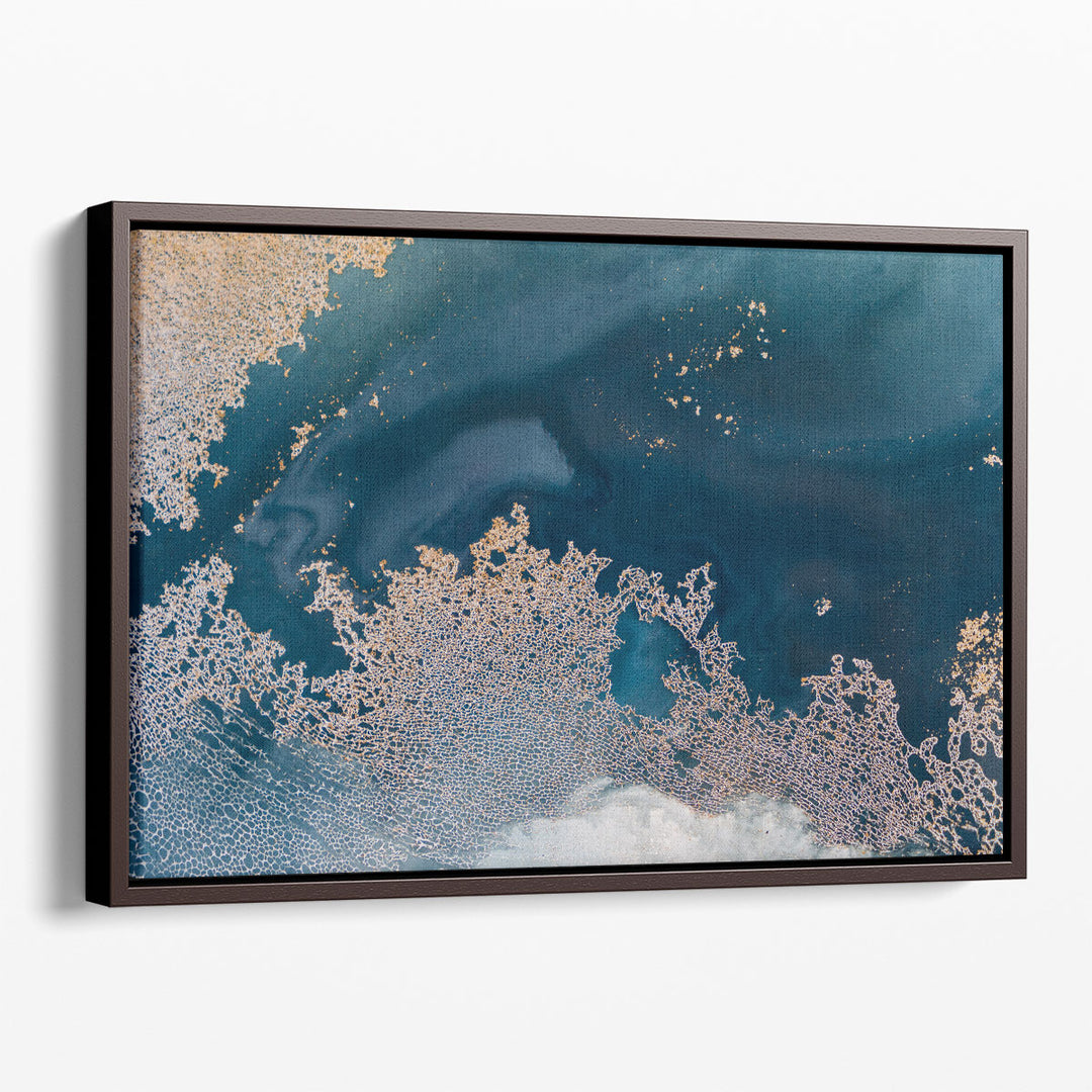 Reef abstract art prints organic pattern