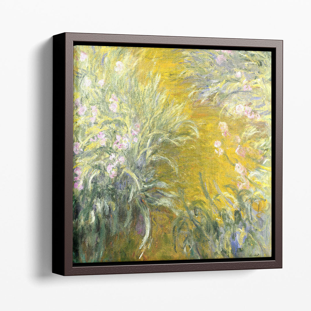 The Path Through The Irises, 1914–1917 - Canvas Print Wall Art