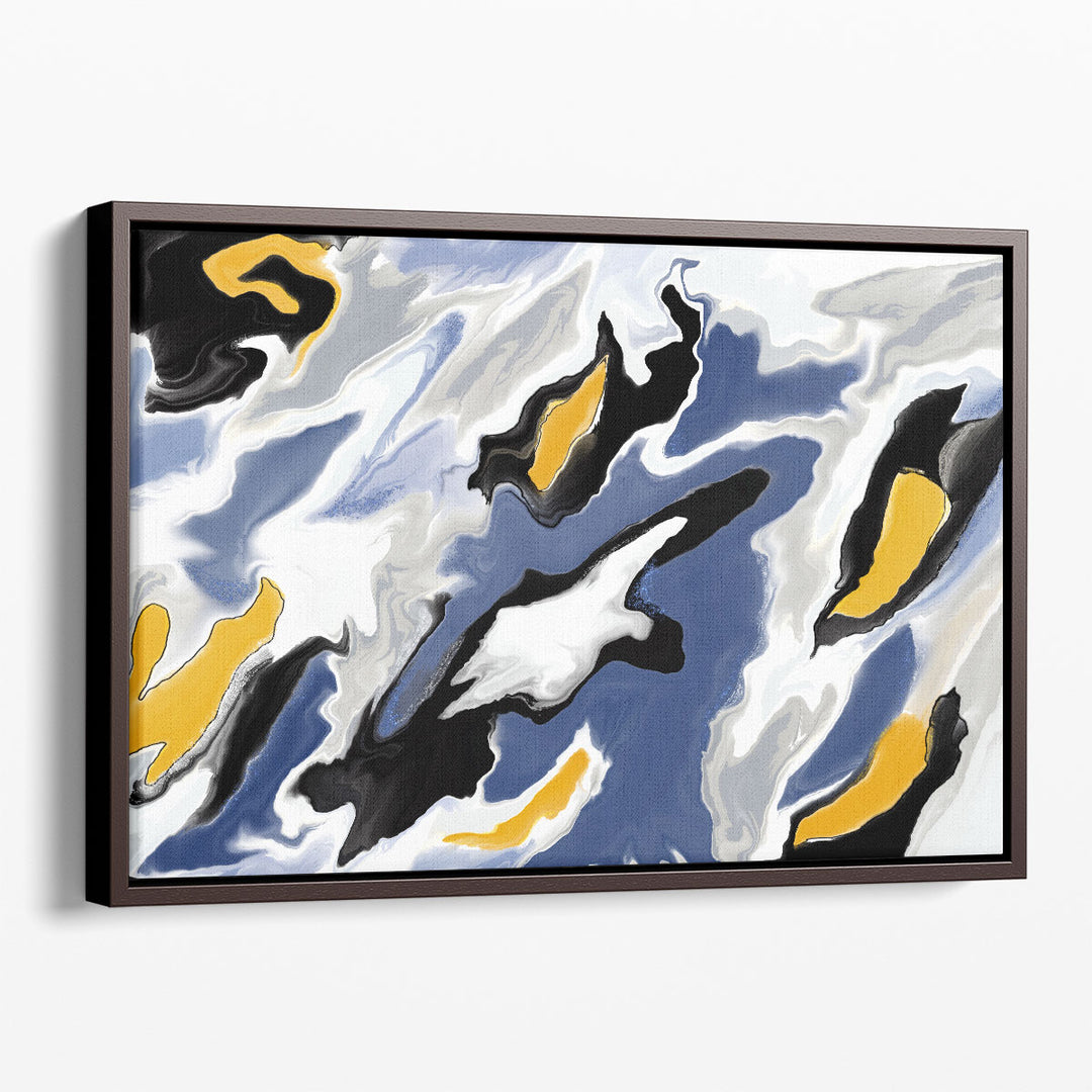 Textured canvas prints in modern abstract style