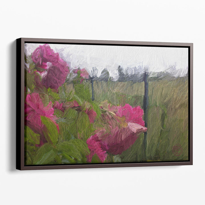Impressionist Floral Artwork pastel bloom details