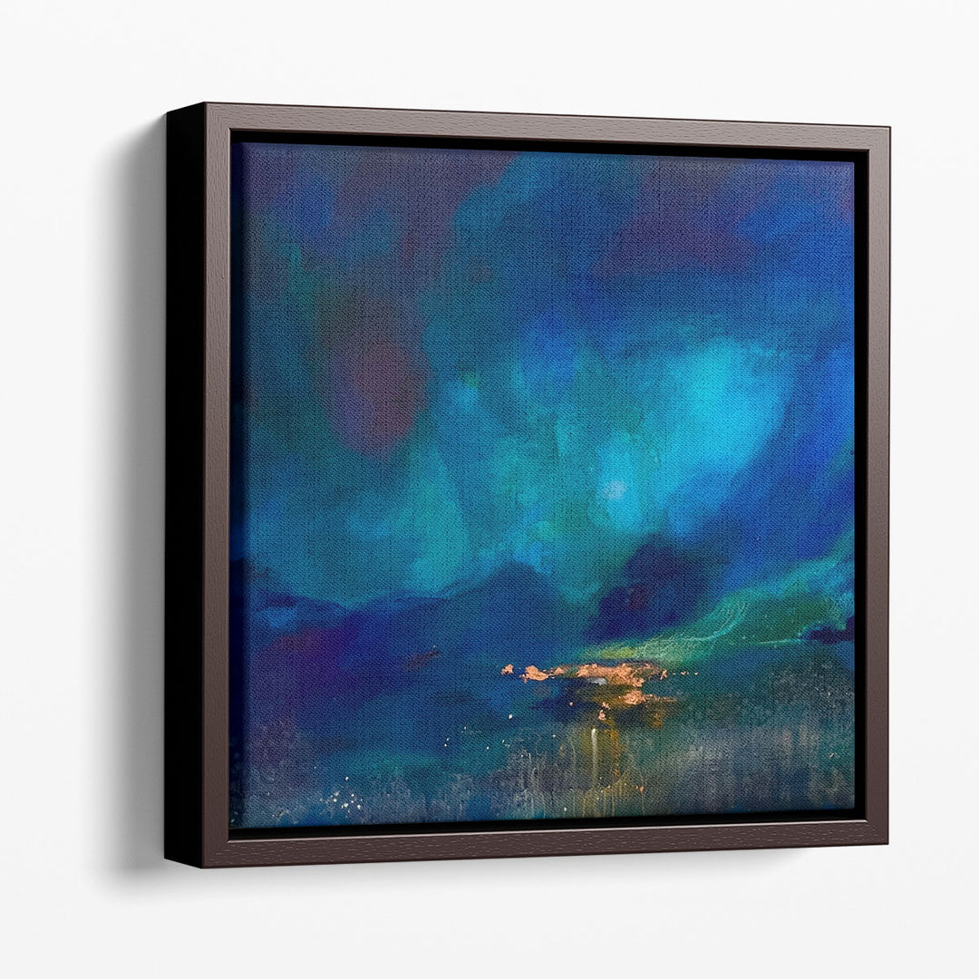 Large seascape wall art calm waves