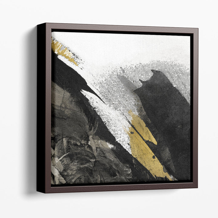 hallway wall decor – monochrome canvas