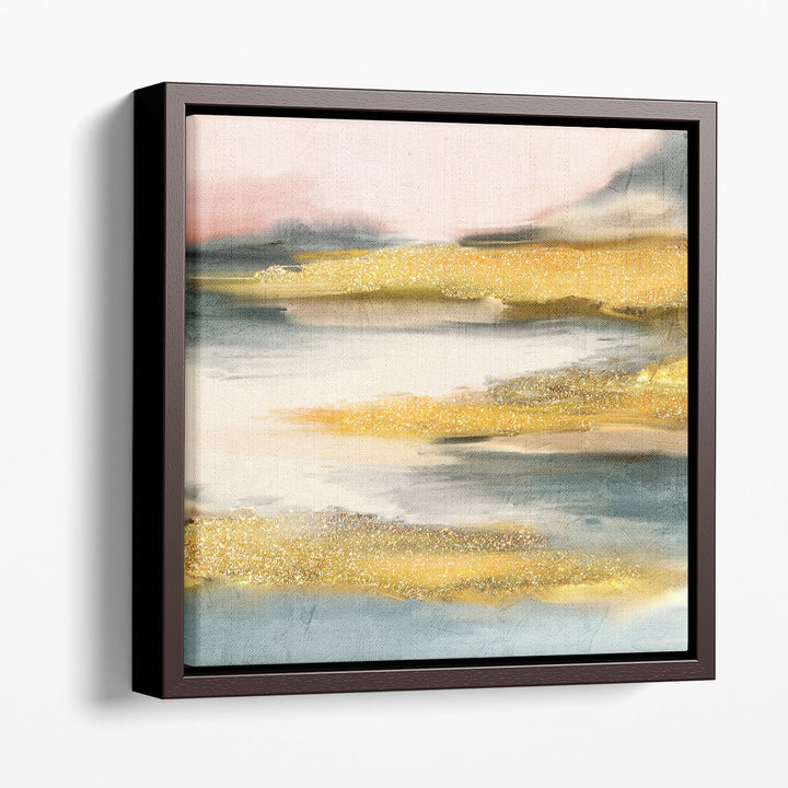 watercolor prints – sunny yellow brushwork