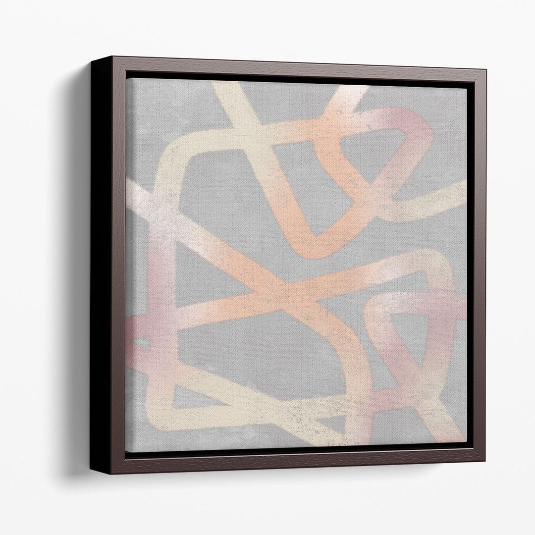 abstract wall art – minimalist line pattern
