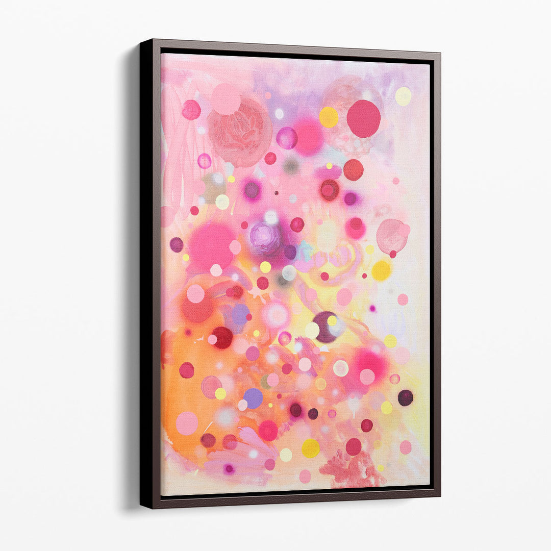 Abstract Canvas Wall Art textured brushstroke pattern