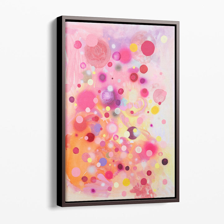 Abstract Canvas Wall Art textured brushstroke pattern