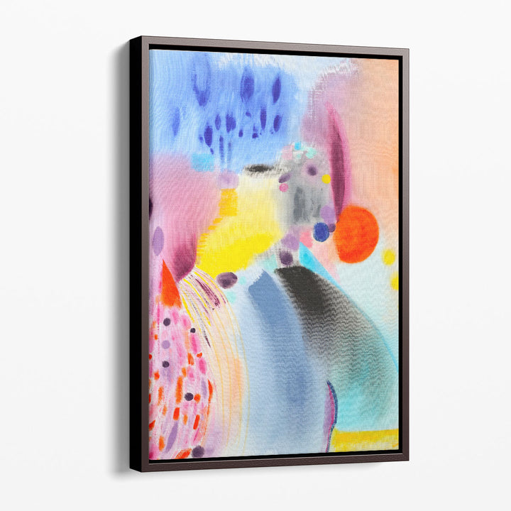 Abstract expressionism canvas wall art