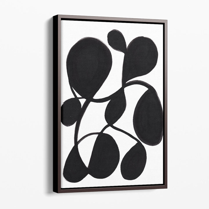 Framed Abstract Wall Art sleek modern frame