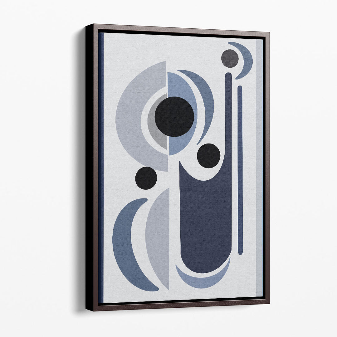 Canvas Minimalist Art – clean hard-edge design with modern palette