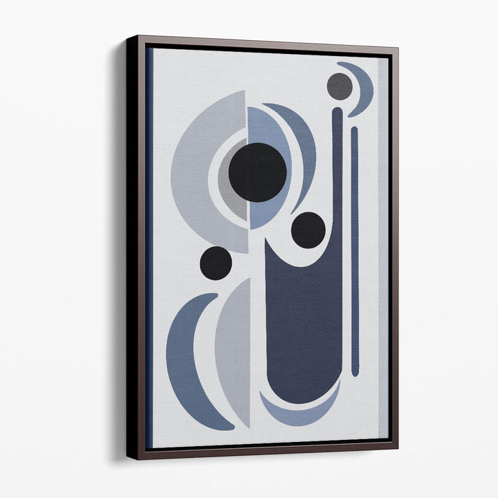 Canvas Minimalist Art – clean hard-edge design with modern palette