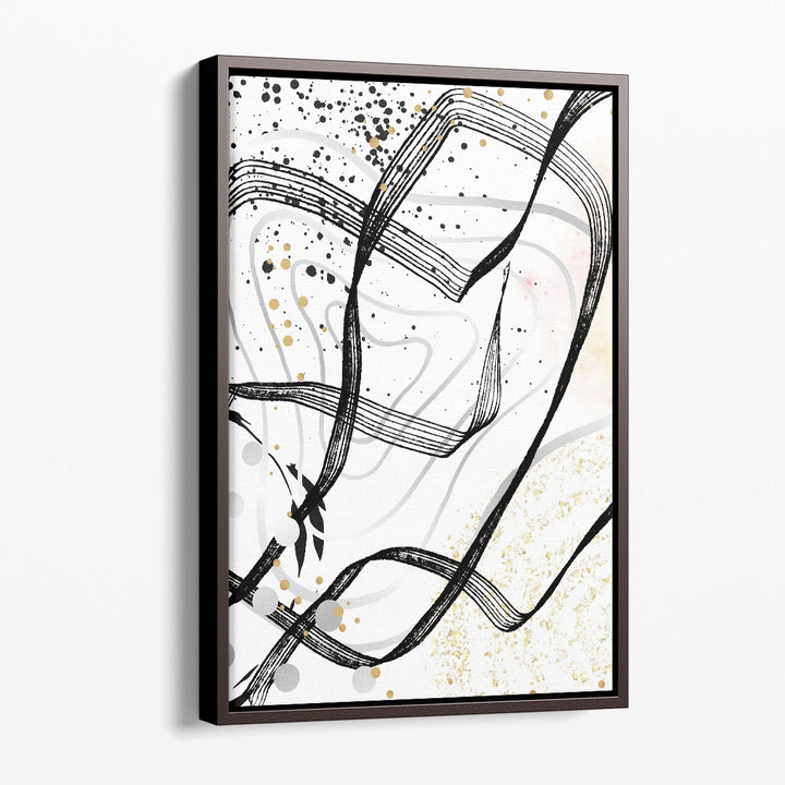 Minimalist prints in black on white
