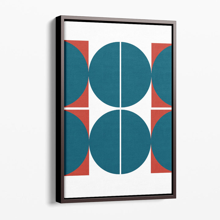 Abstract Geometric Wall Art crisp white lines