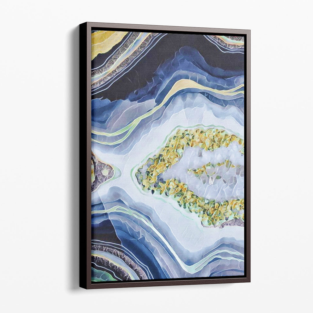 Abstract Marble Wall Decor elegant veining detail