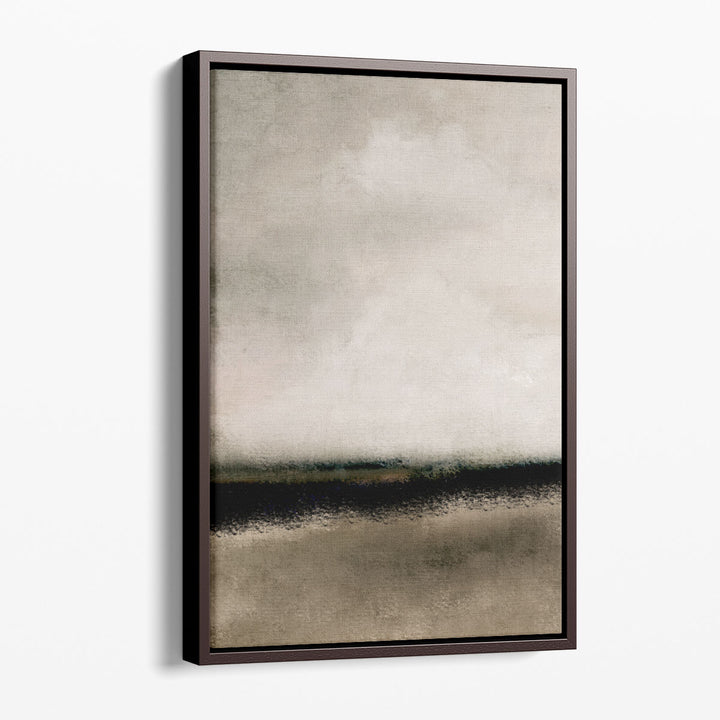Abstract landscape canvas prints fading horizon detail