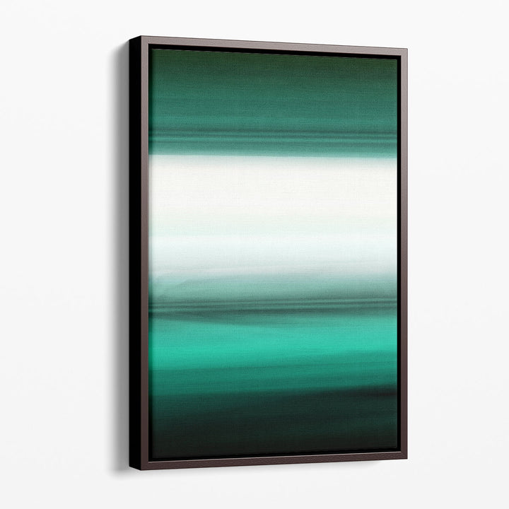 emerald green wall decor soothing geometric pattern