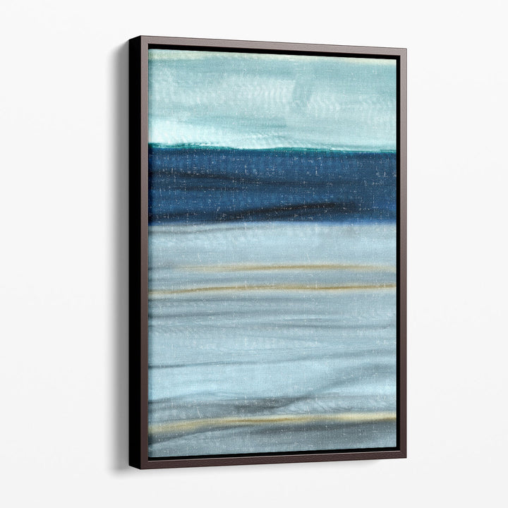 Minimalist wall decor with soft abstract strokes