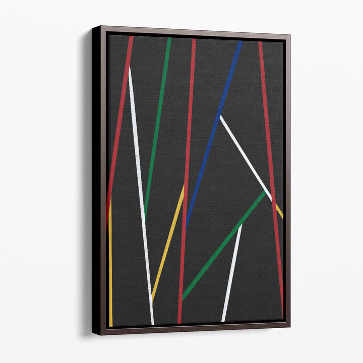 Colorful Abstract Artwork vibrant multicolor lines