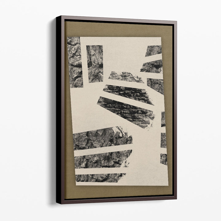 black and beige wall art warm neutral