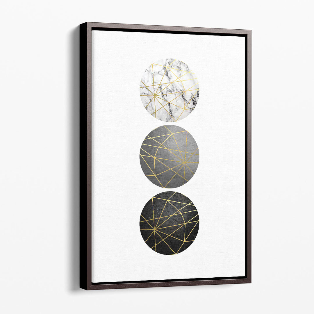 Minimalist Circle Wall Art simple geometric design